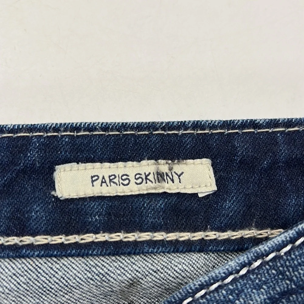 Anoname Paris Skinny Low Rise Straight Leg Jeans size 30